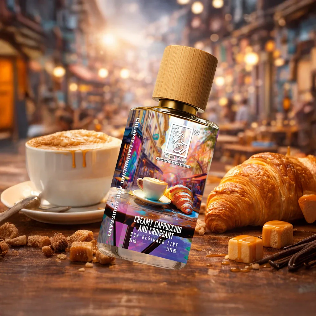 Creamy Cappuccino And Croissant - Image 2