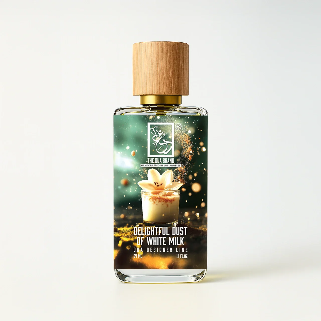 Delightful Dust Of White Milk