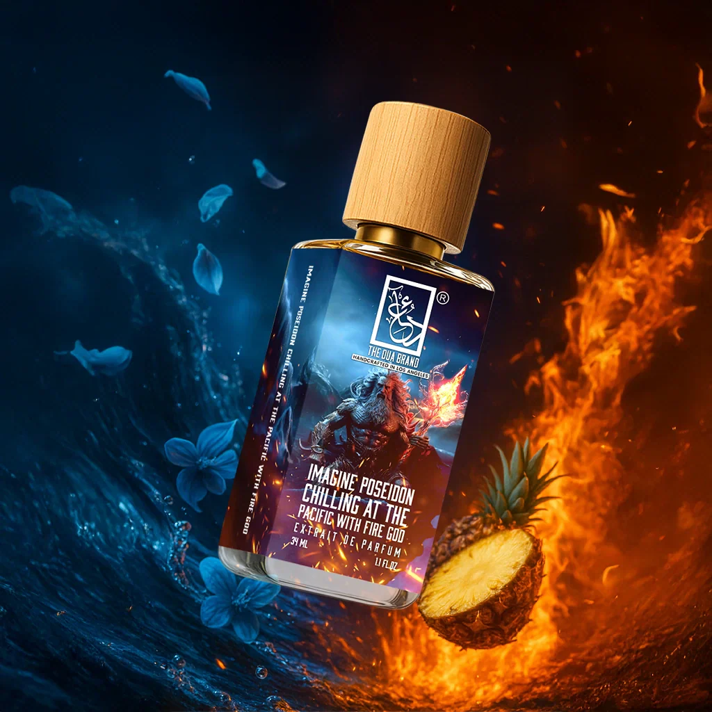 Imagine Poseidon Chilling At The Pacific With Fire God - Image 2